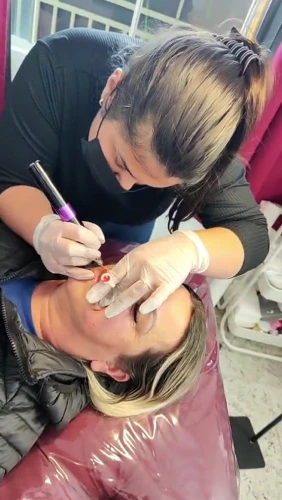 Fotos do curso Curso de Micropigmentação Labial